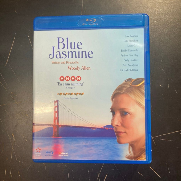 Blue Jasmine Blu-ray (M-/M-) -draama/komedia-